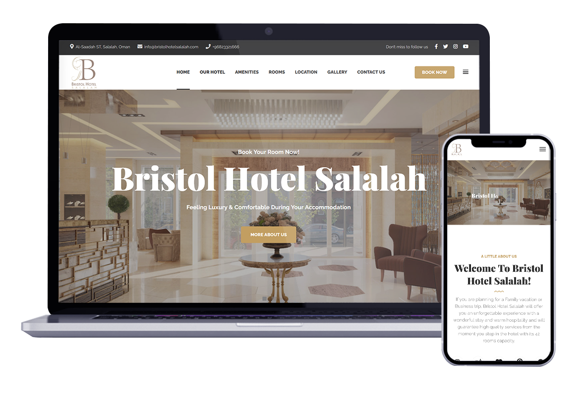 bristol hotel salalah website