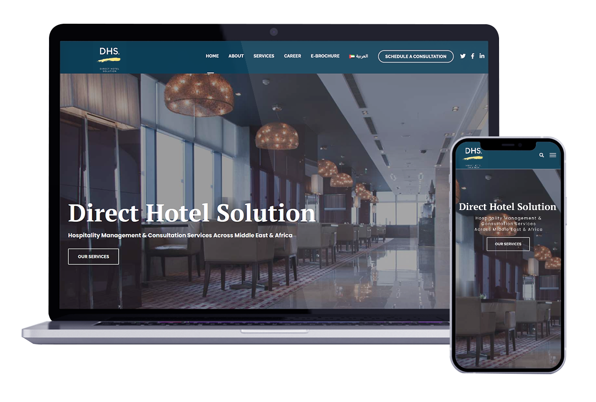 direct hotel solutions website